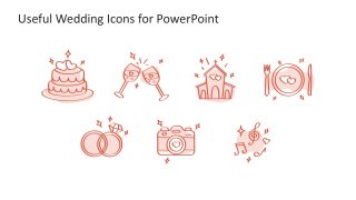 Wedding Timeline Template with Icons 