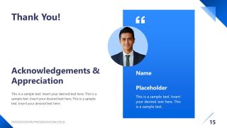 Presenter Profile Dissertation PowerPoint Presentation