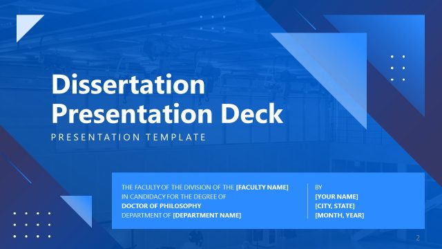 Executive Summary Dissertation Research Presentation – Dissertation PPT Template