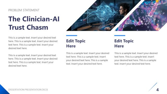 The Clinician AI Trust Chasm Framework Slide