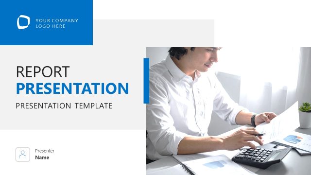 Business Report Presentation – Cover Slide