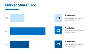 Bar Chart Slide - Business Report Template Design 