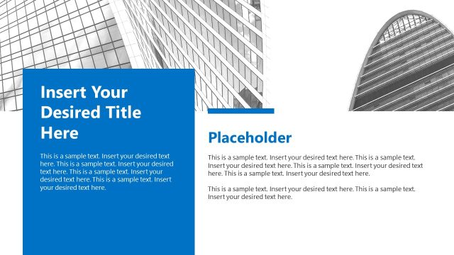Customizable Business Report Presentation Deck