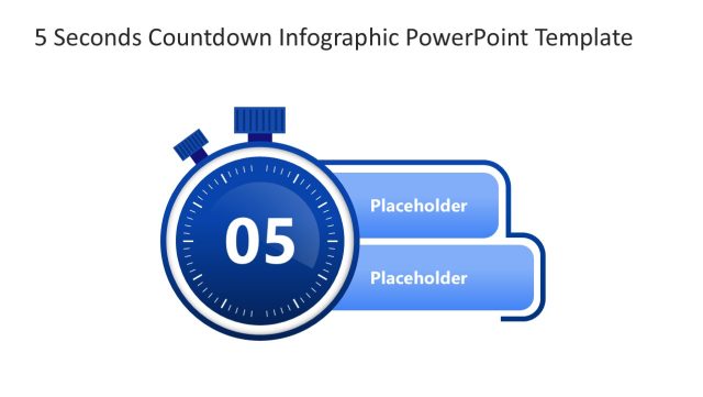 5-Second Timer Countdown Diagram Template - SlideModel