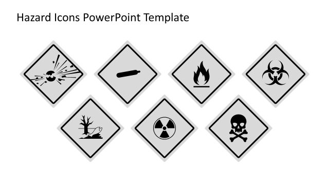 Hazard Icons Presentation Layout