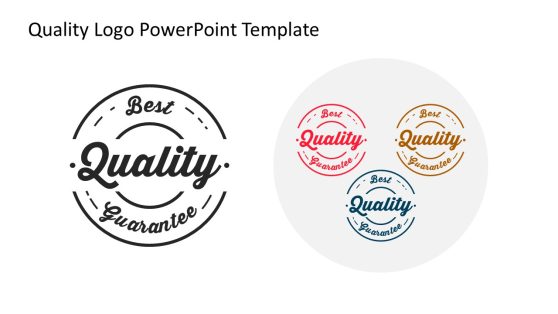 Quality Logo Slide PPT Template