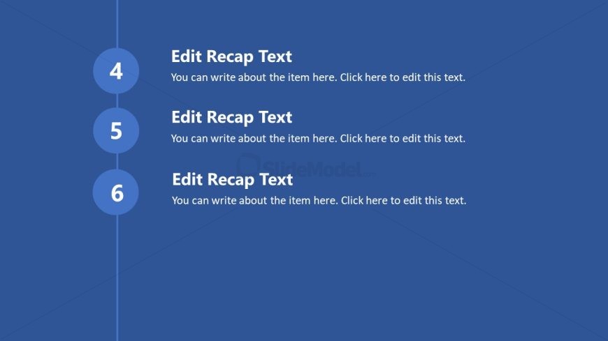 Quick Recap Slide Template for PowerPoint