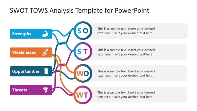 SWOT TOWS PowerPoint Template