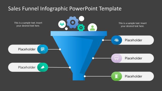 Sales Funnel Infographic PowerPoint Slide
