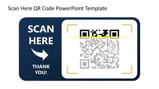 Scan Here QR Code PPT Layout 