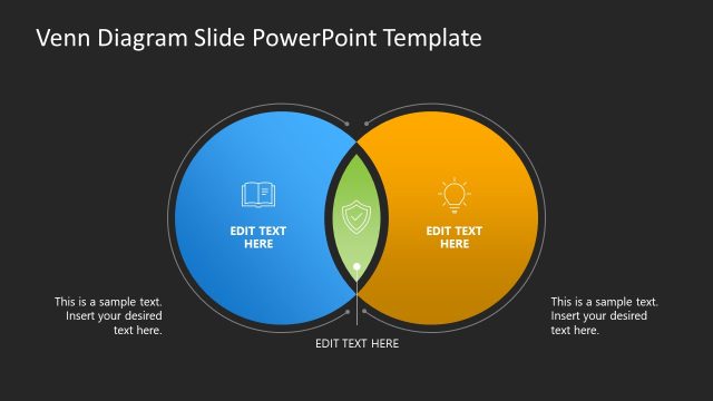 Venn Diagram Slide PPT Layout