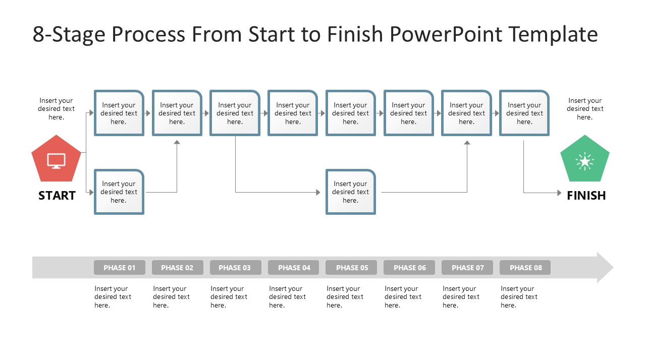 Engaging 8-Stage Process From Start to Finish Slide 