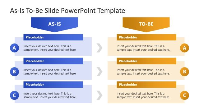As-Is To-Be Slide PowerPoint Template