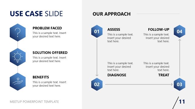 Use Case Presentation – Meetup PPT Layout