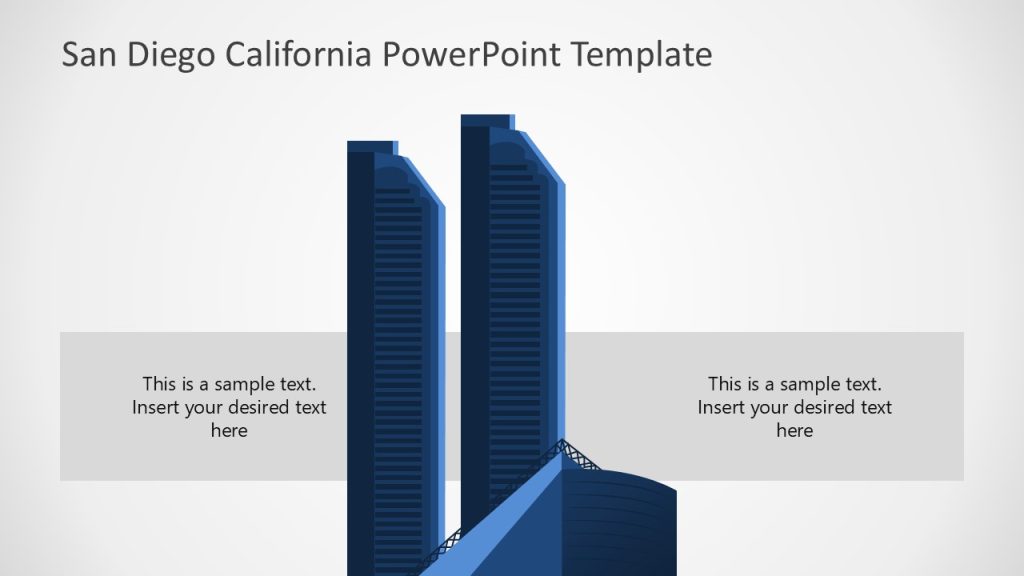 San Diego California PowerPoint Slide SlideModel