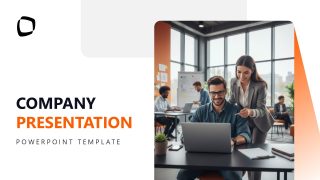 Cover Slide for Business Profile Presentation 