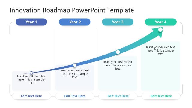 Innovation Roadmap Template Slide