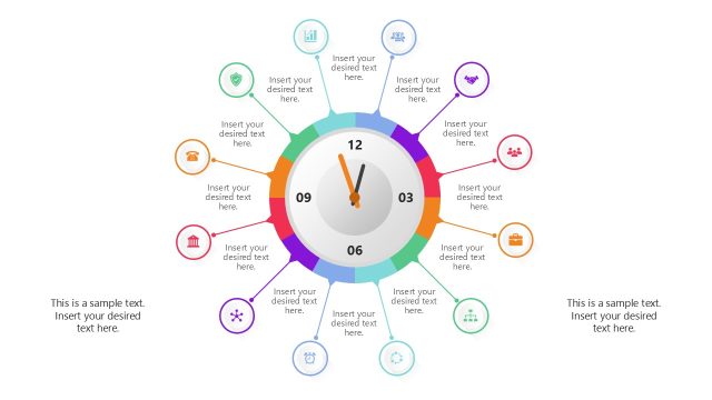 Time Management Template Infographics Slide