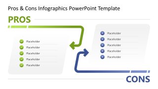 Creative Pros & Cons Infographic Template 