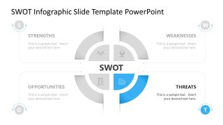 SWOT Infographic Template Slide 