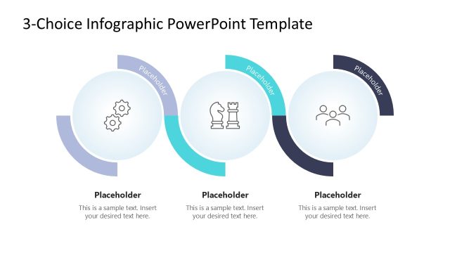 3-Choice Infographic PowerPoint Template