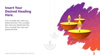 Diwali Presentation Template Slide 