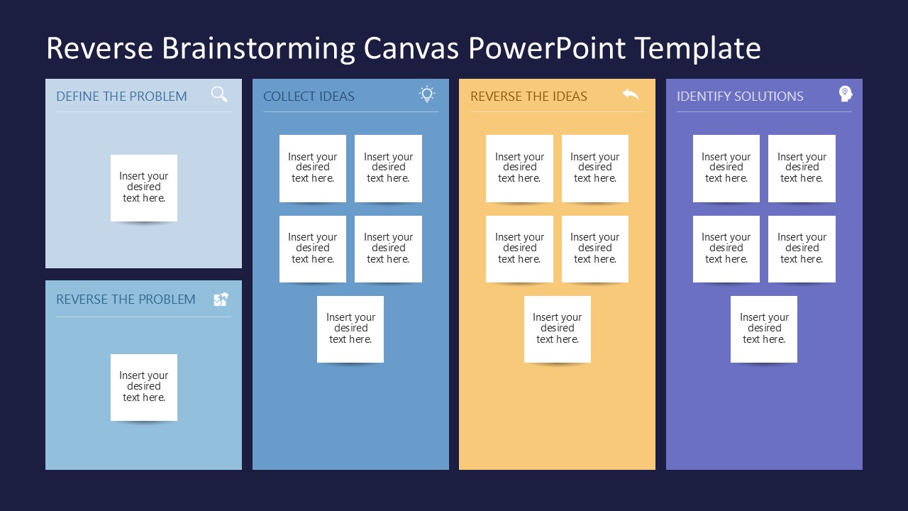 Reverse Brainstorming PowerPoint Template