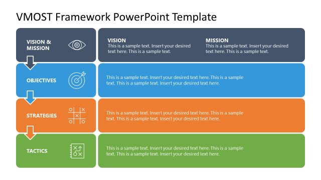 VMOST Framework PPT Slide Template