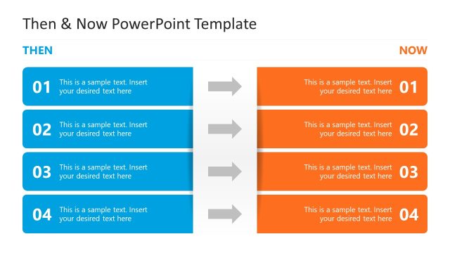 Then & Now PowerPoint Infographic Template