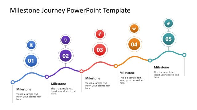 Milestone Journey PPT Template – Cover Slide