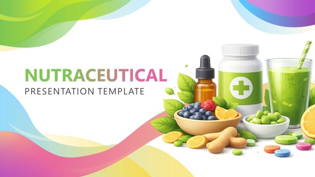 Cover Slide for Nutraceutical Presentation Template