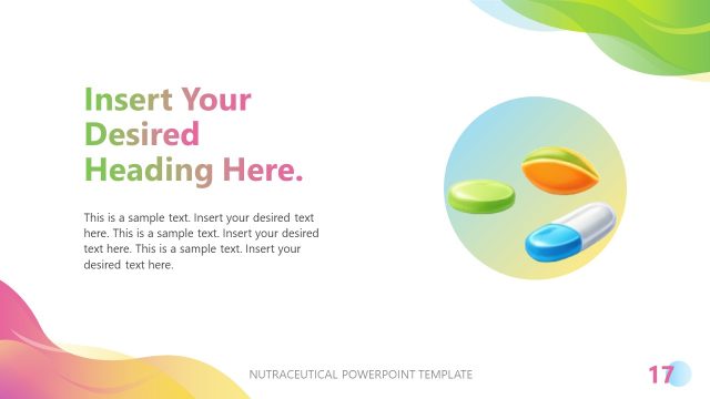 Business Pitch Deck for Nutraceutical Presentation