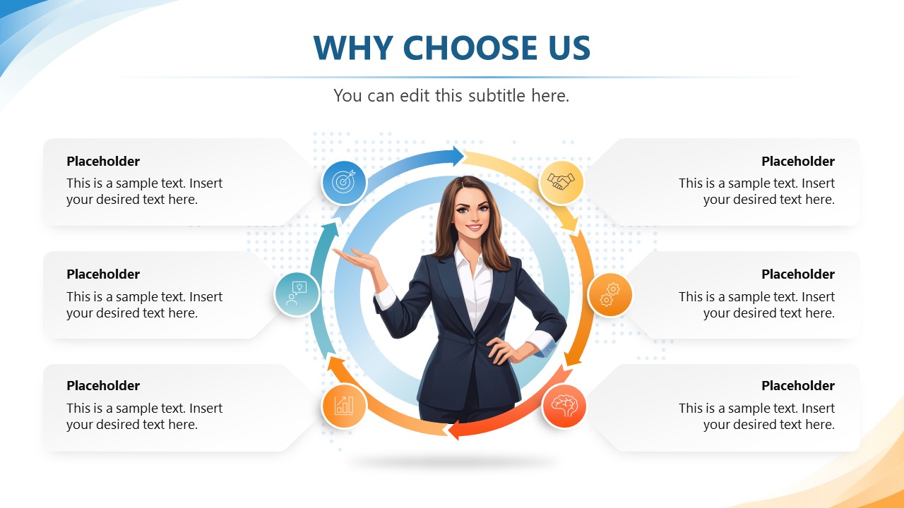 Editable Why Choose Us Slide Template