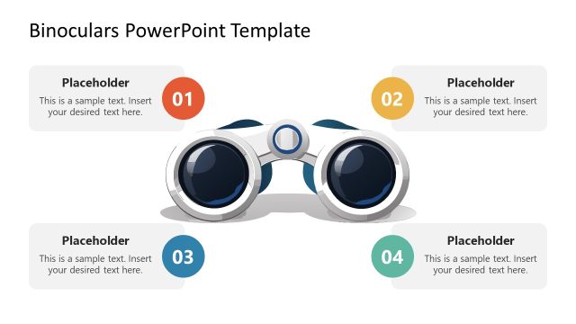 Binoculars Presentation Slide Template