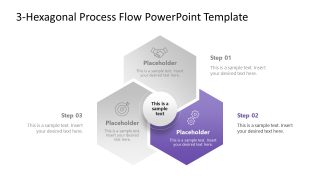 3-Hexagonal Process Flow Template Layout 