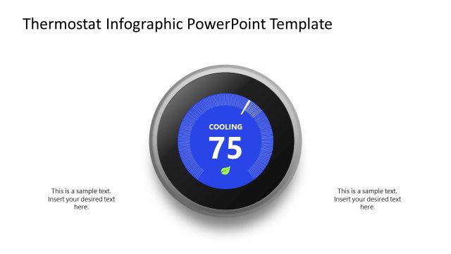 Thermostat Infographic Presentation Slide