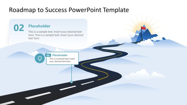 Step 2 Highlight Slide – Roadmap to Success Presentation Template
