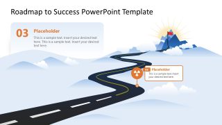 Roadmap to Success Template for Presentation 