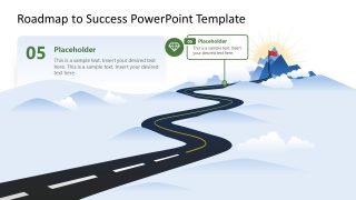 Roadmap to Success PPT Modern Design with Icons