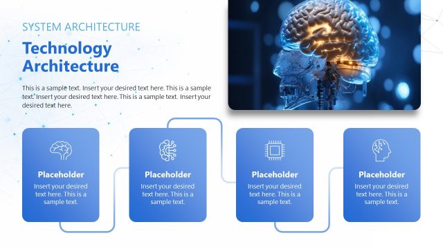 Technology Architecture Infographics Slide – Neurotech PPT Template