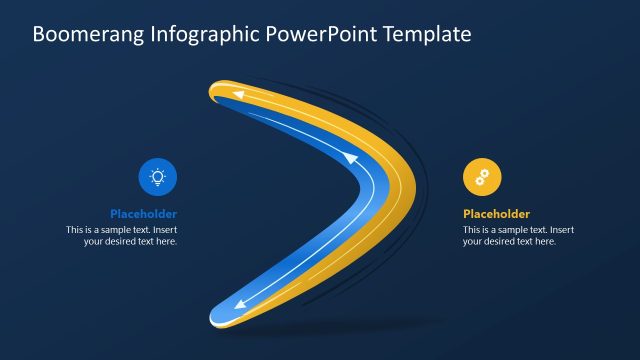 Boomerang Infographic Slide Template