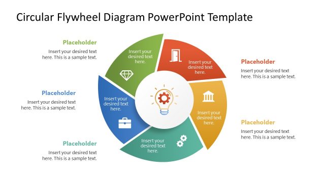 Circular Flywheel Diagram Template – Cover Slide