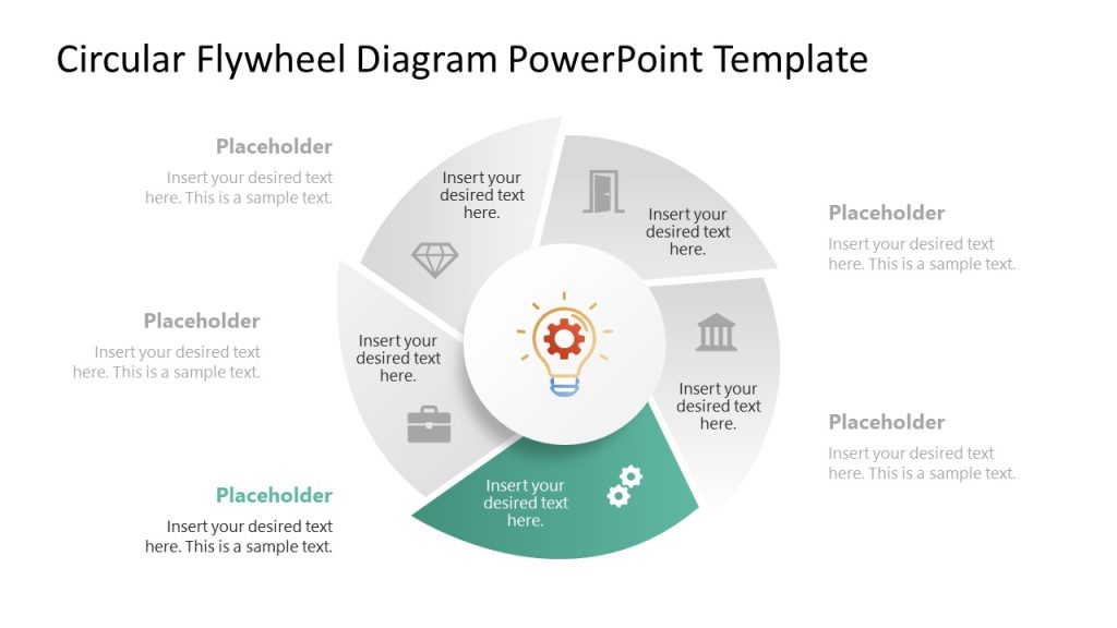 Flywheel Powerpoint Example Focus Slide - Circular Flywheel Diagram Template - SlideModel