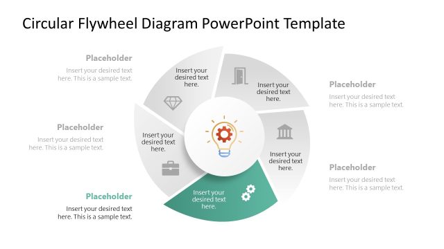 Focus Slide – Circular Flywheel Diagram Template