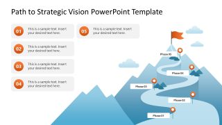 Path to Strategic Vision Diagram Slide 