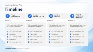 Creative Business Presentation Slide PPT Layout 