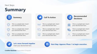 Editable Business Presentation PPT Template 