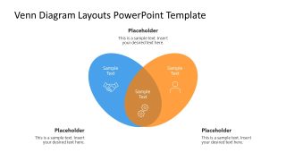 Venn Diagram Layouts PowerPoint Slide 