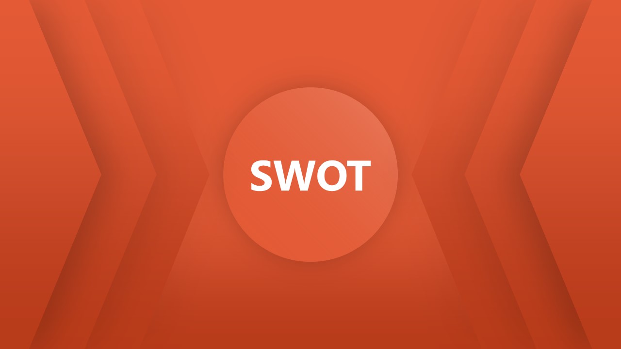 SWOT Analysis PowerPoint Slide Template 