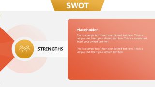 Creative SWOT Analysis Slide - Strengths Spotlight Slide